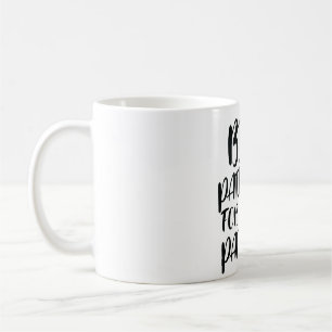Caneca De Café Grande Paciência Para Pequenos Pacientes Café da M