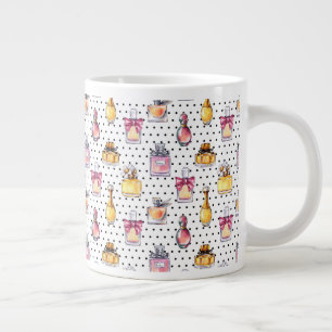 Caneca De Café Grande Padrão da garrafa de Parfum