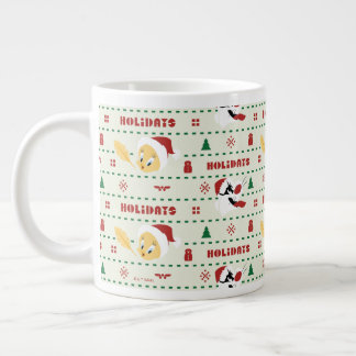 Caneca De Café Grande PADRÃO DE Férias LOONEY TUNES™ SYLVESTER™ E TWEETY