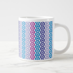 Caneca De Café Grande Padrão do DNA