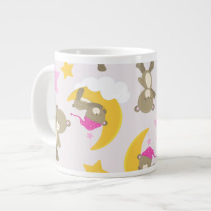 Caneca De Café Grande Padrões De Ursos, Ursos De Teddy, Ursos De Cuta, E