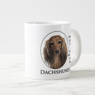 Caneca De Café Grande Pai Dachshund Jumbo Mug