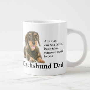 Caneca De Café Grande Pai Dachshund Jumbo Mug