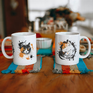 Caneca De Café Grande pai de gato personalizado