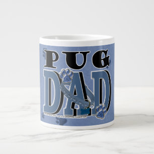 Caneca De Café Grande PAI Pug