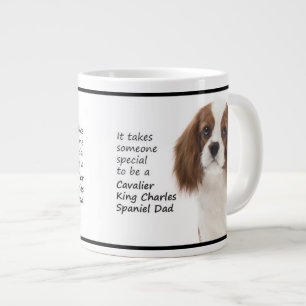Caneca De Café Grande Pai Spaniel Jumbo Mug