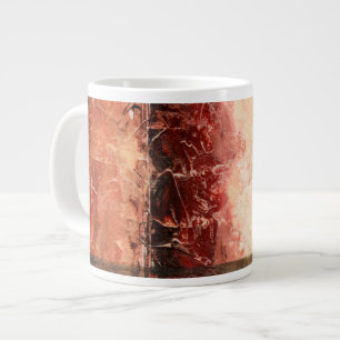 Caneca De Café Grande Paisagem Abstrato