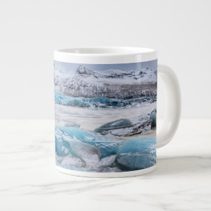 Caneca De Café Grande Paisagem de gelo glaciar, Islândia