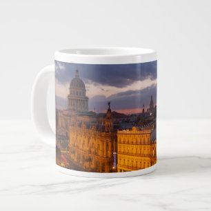 Caneca De Café Grande paisagem urbana ao pôr do sol, Havana, Cuba