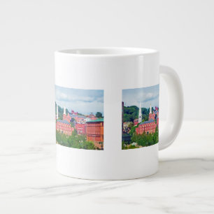 Caneca De Café Grande Paisagem urbana de Providence RI II