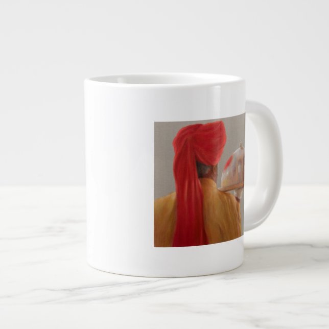 Caneca De Café Grande Palácio Rambagh de Garçom 2010 (Frente Esquerda)