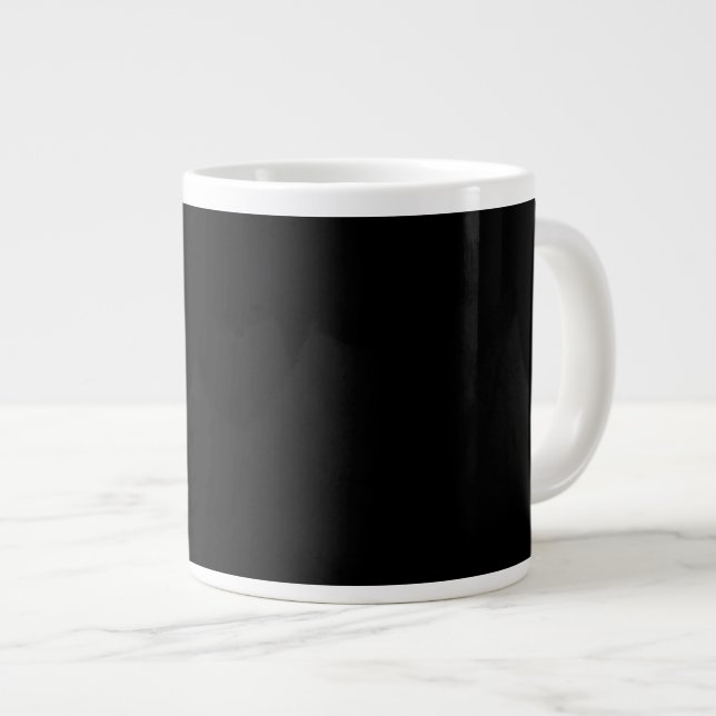 Caneca De Café Grande pálida (Frente Esquerda)