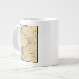 Caneca De Café Grande Pântanos e marés