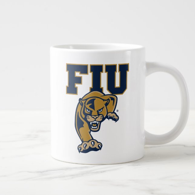 Caneca De Café Grande Panteras FIU (Direita)