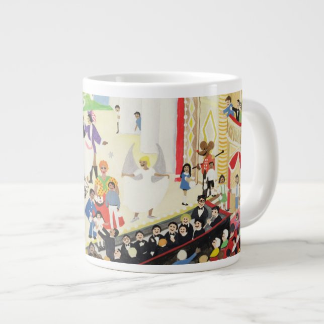 Caneca De Café Grande Pantomima (Frente Esquerda)