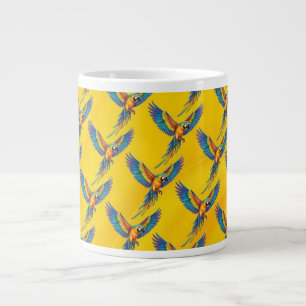Caneca De Café Grande Papagaio