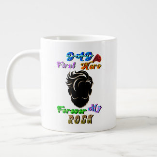 Caneca De Café Grande Papai Bebedouros Primeiro Herói Para Sempre Minha