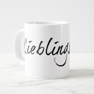 Caneca De Café Grande Papai querido - escrita preta 00001