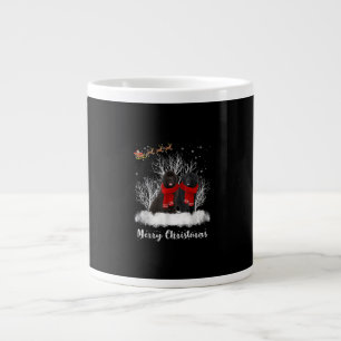 Caneca De Café Grande Papais noeis Casal da Terra Nova - Presente de Cac