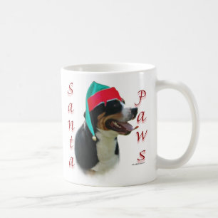 Caneca De Café Grande Papais noeis de Cachorro Suíço