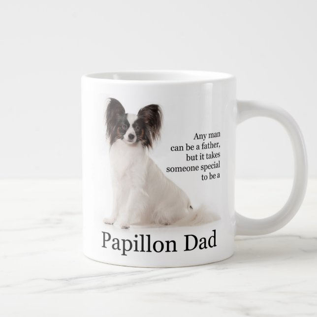 Caneca De Café Grande Papillon Pai Jumbo Mug (Direita)