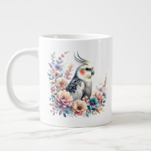 Caneca De Café Grande Parakeet - Jumbo Mug