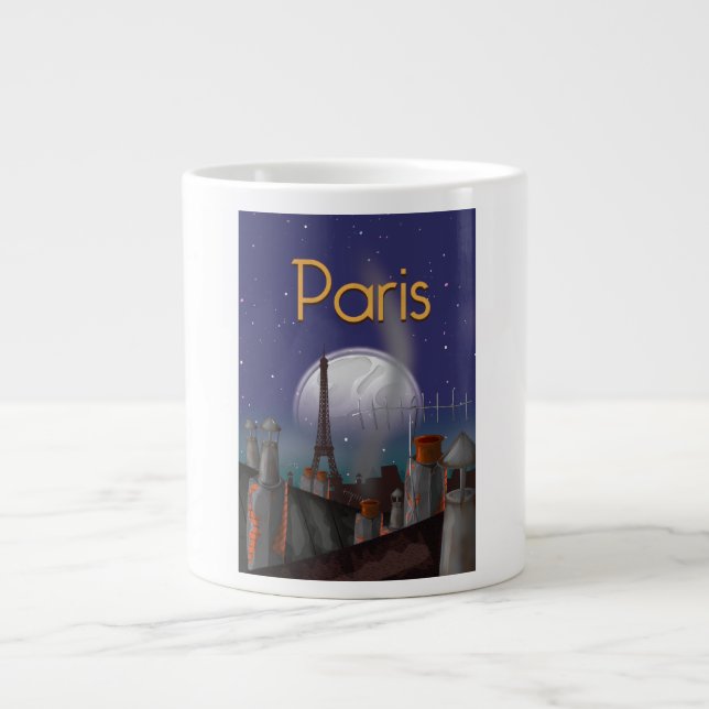 Caneca De Café Grande Paris (Frente)