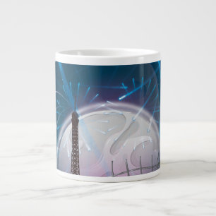 Caneca De Café Grande  Paris