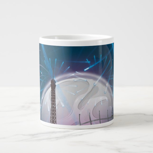 Caneca De Café Grande Paris (Frente)