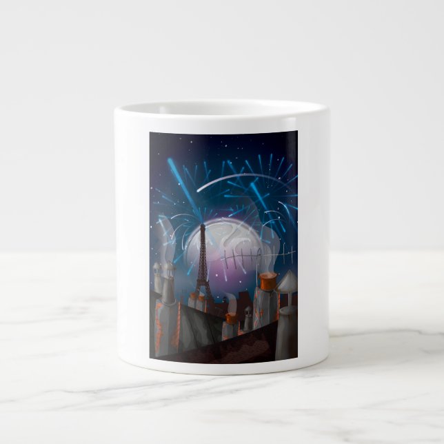 Caneca De Café Grande Paris (Frente)