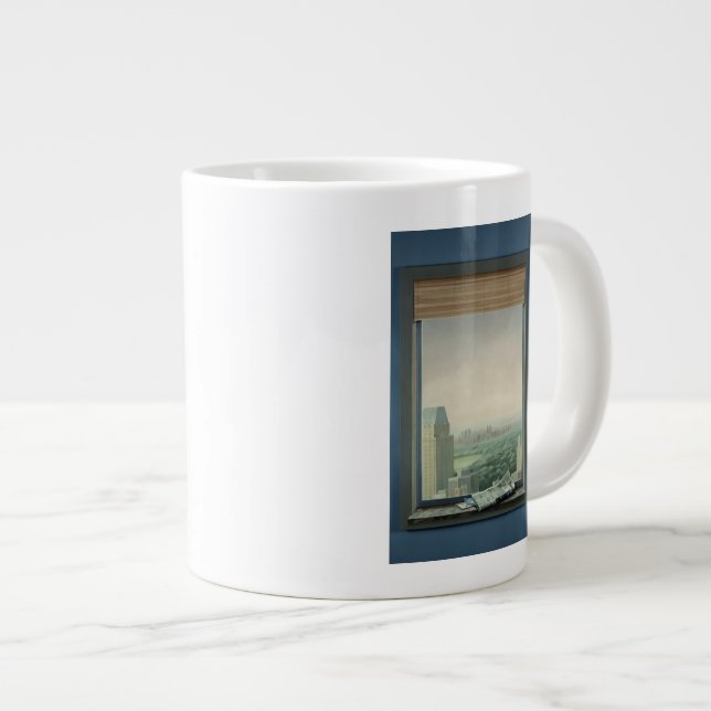 Caneca De Café Grande Parque Central de Nova York (Frente Esquerda)