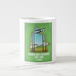 Caneca De Café Grande Parque Estadual de Jedediah Smith Redwoods