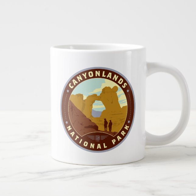 Caneca De Café Grande Parque Nacional Canyonlands (Direita)