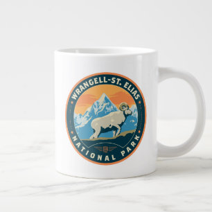 Caneca De Café Grande Parque Nacional de Elias, Ruas de Wrangell