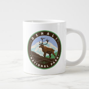Caneca De Café Grande Parque Nacional Denali
