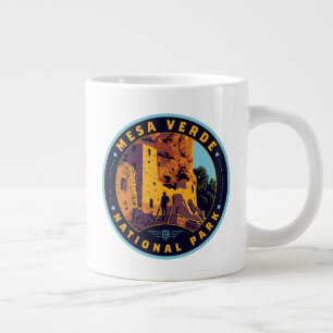 Caneca De Café Grande Parque Nacional Mesa Verde