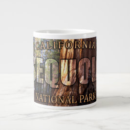 Caneca De Café Grande Parque Nacional Sequoia Jumbo Mug