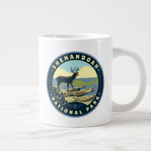 Caneca De Café Grande Parque Nacional Shenandoah