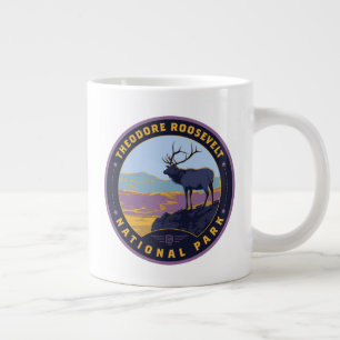 Caneca De Café Grande Parque Nacional Theodore Roosevelt