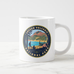 Caneca De Café Grande Parque Nacional Vulcânico Lassen