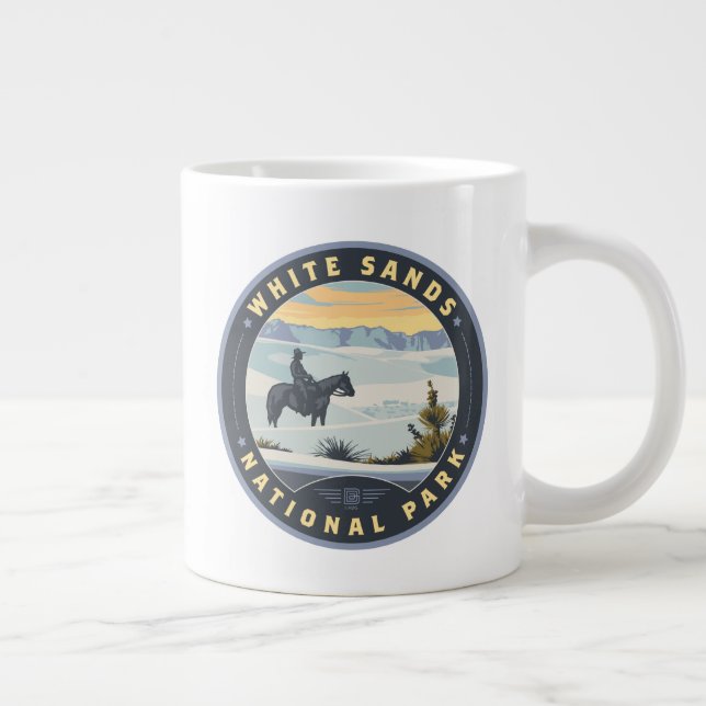Caneca De Café Grande Parque Nacional White Sands (Direita)