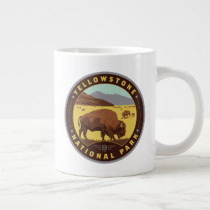 Caneca De Café Grande Parque Nacional Yellowstone