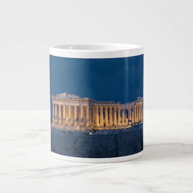 Caneca De Café Grande Partenon (Frente)