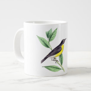 Caneca De Café Grande Pássaros