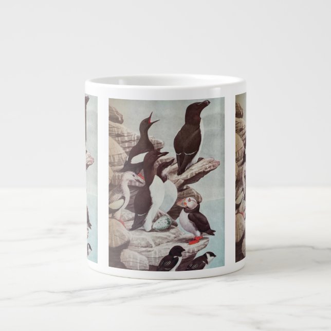 Caneca De Café Grande Pássaros 1917 Nº 2 (Frente)
