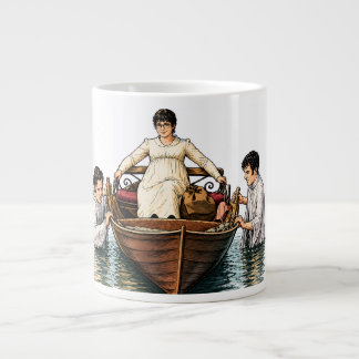Caneca De Café Grande Passeio de Barco Definitivo de Mary Bennet