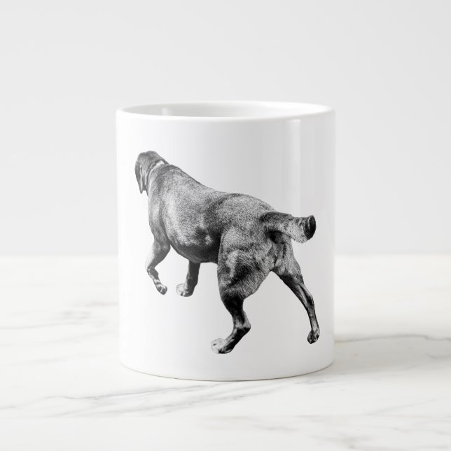 Caneca De Café Grande Passo Real na Tinta do outono (Frente)