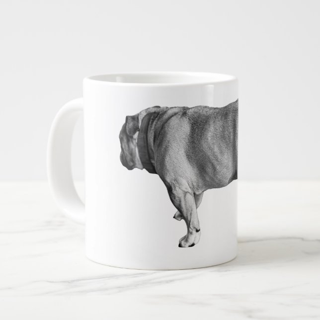 Caneca De Café Grande Passos Suaves, Calor Matinal (Frente Esquerda)