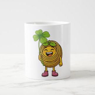 Caneca De Café Grande Pasta Polo – Lucky with Clover -Shirt