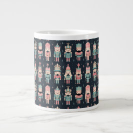 Caneca De Café Grande Pastel Nutcracker